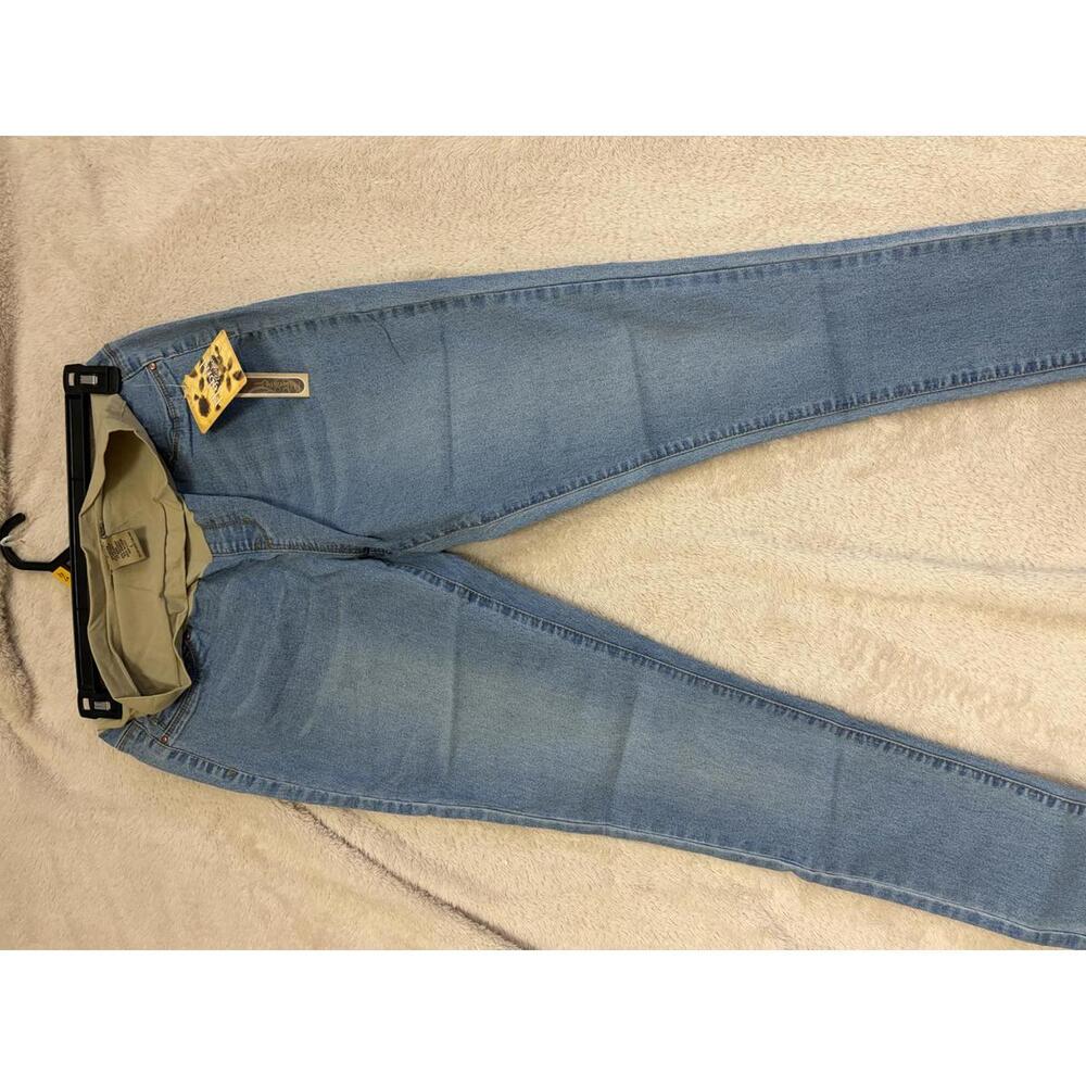 Hybrid & Company Light Blue Denim Jeans women large maternity